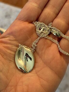 Vintage Tiffany & Co. Sterling Silver Oval Zodiac Zelda Peretti Necklace